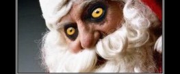 Sung in a different tone “Santa Claus is Coming to Town” gets ominous